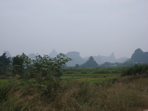 Mountains.